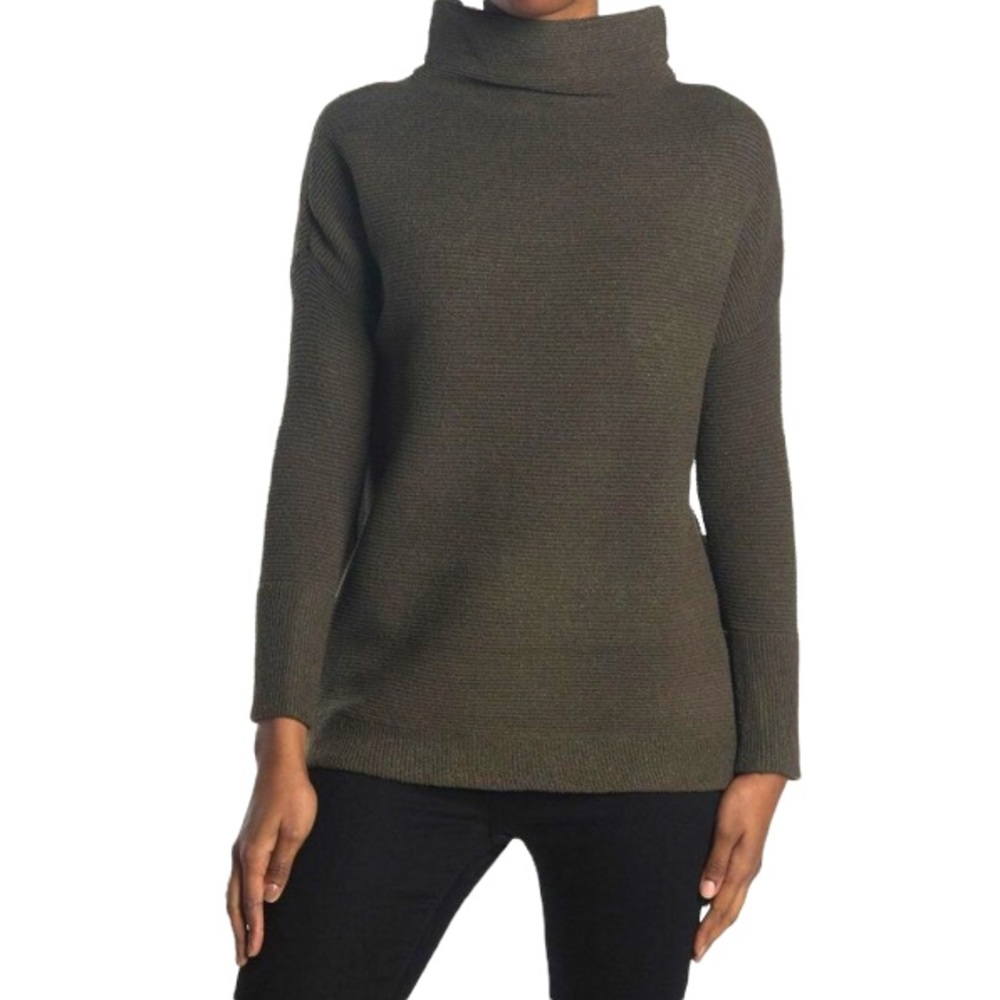 RDI Olive Green Turtleneck Sweater